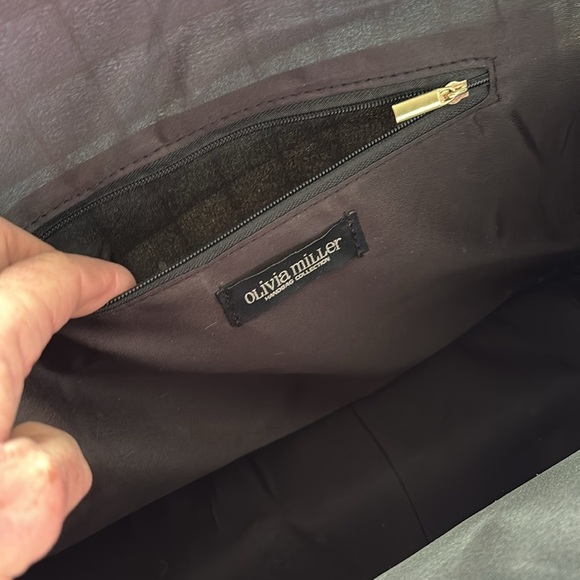 Olivia Miller Rainbow Tote,quilted,hand & crossbody strap,zip top,water resist - Picture 9 of 11